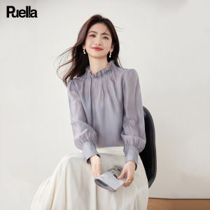 puella | French Versatile Long Sleeve Lace Collar Shirt