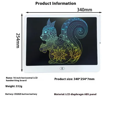 16/13/11inch Digital Drawing Tablets Lcd Screen Writing Board Handwriting Pad Electronic Graphic Writing Tablet Students Gifts