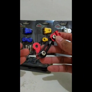 Breket Kleman Selang Rem Akai Racing Model Pendek Full Cnc Universal Semua Motor