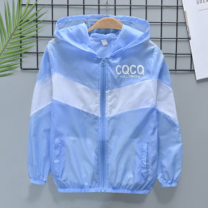 Áo Khoác Chống Nắng Mỏng Mùa Hè Cho Bé Trai Áo Khoác Ngoài Thoáng Khí Thời Trang Cho Trẻ Em Trung Niên Và Lớn Áo Khoác Ngoài Mùa Hè Hợp Thời Trang