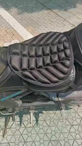 Universal Sun Protection Motorcycle Seat Cushion Motorcycle 3D Comfort Gel Seat Cushion Hock Absorption Seat Bag Accessories