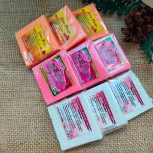 SABUN SUSU COLLAGEN ORIGINAL BPOM SABUN COLLAGEN VIRAL TERMURAH Varian Pink Putih Pepaya