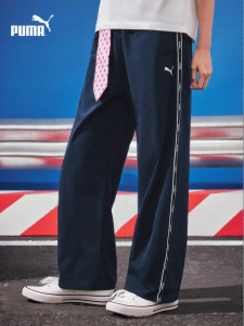PUMA | Moisture-wicking and Quick-drying Fashionable Sports Straight Trousers