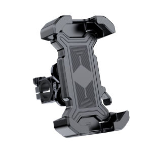 Galacok Shockproof Phone Holder For Bicycles Motorcycles And Electric Scooters With 360° Rotating Mirror Design For 4.7-7” Phone