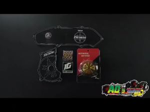 Mio Gravis Pulley & Airbox Cover Set – 5mm Acrylic | Plug & Play | Free Stickers | All-Out Styling