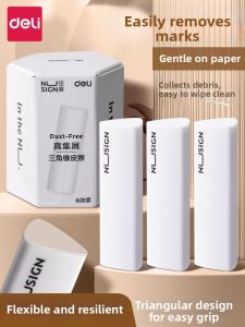 deli | Triangle Shape Student Eraser Clean Shredding