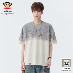 Paul Frank | Áo Thun Nam Cổ Trụ Thiết Kế Gradient