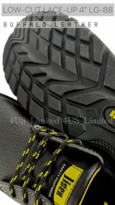 LIGER LG-88 Laces-up 4” Low-Cut Safety Shoes (Sirim&Dosh) Kasut Safety