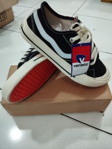 sepatu v4ntel4 pria wanita public low black natural sneakers sekolah sepatu kuliah sepatu kerja sepatu kasual kekinian