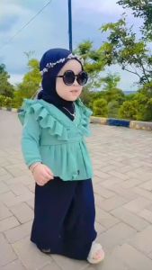 Akmal Fashion: Baju Gamis Anak Perempuan Kode 17