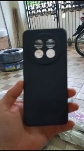 IDEA CASE - REALME 13 PRO PLUS 5G SOFT CASE SILIKON HITAM GRATIS RING TALI LANYARD CASING HP