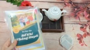 Trà Bổ Khí Thông Huyết 40 Túi lọc  cải thiện xơ vữa động mạch và giảm tai biến mạch máu não  tra dong y viet