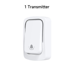 Self-Powered Wireless Doorbell AU Plug Waterproof No Battery Kinetic Door Chime 300M Range 36 Melodies Plug-in for Home Outdoor