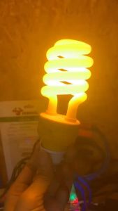 ไฟไล่ยุง 12V ไฟไล่แมลง 36W 12V  มีที่คีบแบต พร้อมใช้งาน ส่งออกจากไทย