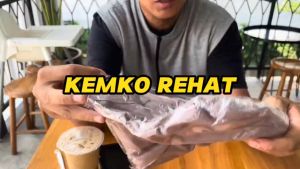 KEMKO REHAT ROSAL Baju Kemeja Koko Santai Casual Muslim Pria Ikhwan