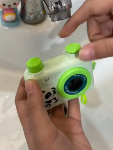 BETTIE Kamera Pistol Air Panda/Kamera Pistol Air/Mainan Lelucon Mini Yang Rumit/Mainan Anak-Anak