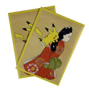 Takara Tomy | 60pcs Pikachu and Beauty Card Sleeves PKM Standard Size Trading Cards PTCG Protector Sleeves Cover Games Protectors Gift 66×91mm