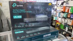 16-Port Gigabit Easy Smart PoE Switch with 8-Port PoE+ TP-LINK TL-SG1016PE