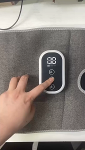 Wireless Air Compression Leg Massager Electric Heated Calf Massager 3 Modes Hot Compress Shiatsu Kneading Leg Brace Wrap Relax Muscle Dredge Meridian Promote Blood Circulation Relieve Pain Fatigue Skinny Legs Rechargeable