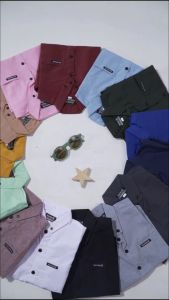 Kemeja Anak Usia 1-14 Tahun: Hem Distro Polos & Import