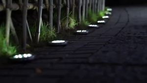 1/2/4/8pcs Mini Solar Crystal Floor Lamp Outdoor Landscape Lighting for Courtyard Garden Sidewalk Decorative Illumination