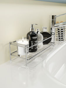 josogo | Stainless Steel Vanity Bathroom Storage Shelf