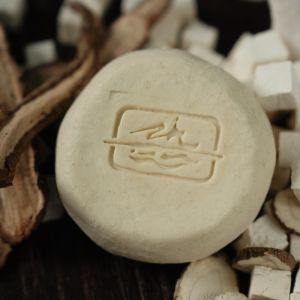 Handmade Cold Process Soap White Hawthorn Improved Traditional Chinese Medicine Seven Sons Grind Method Deng Family Soap