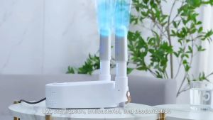 UV Sterilization Electric Shoe Dryer with Timer Fold Deodorize Laundry Socks Heating Fast Drying Shoes Sterilization Ultraviolet Light Sanitiser Adjustable Deodorization Dehumidification