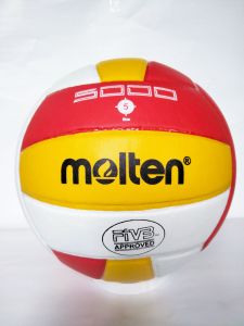 Bola voli anak murah Bola volly molten merah kuning tempel prees Ball volley Indoor Outdoor