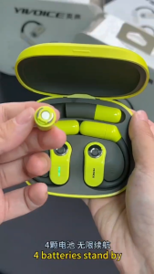 YIVOICE S918 OWS True Wireless Bluetooth Headphones with Swappable Battery