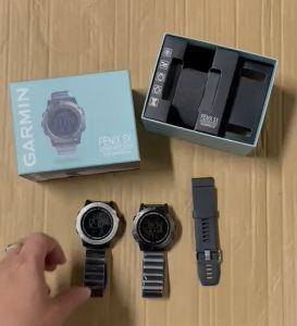 Jam Tangan Pria Garmiin Fenix 5X Sport Series Extra 1 Strap Rubber
