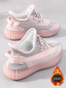 JIFANPAUL | Winter Womens Fleece-lined Soft Sole Sneakers