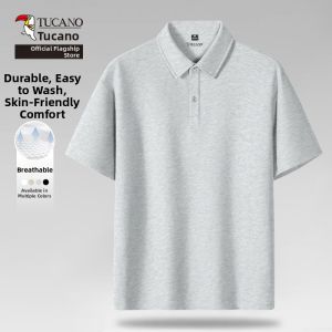 TUCANO | Mens Polo Shirt Summer New Loose Fit Business Casual