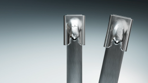 50 ชิ้น/แพ็ค เคเบิ้ลไทร์สแตนเลส 304 แข็งแรง ทนแรงดึงได้สูง สายรัดเคเบิ้ลไทร์ สายรัดสแตนเลส