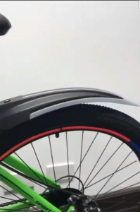Universal Bicycle Mudguard Set 2PCS Front Rear Plastic Fender Mud Rain Shield For 20/24/26/27/29 Inch MTB