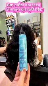 BỌT GIỮ NẾP MẠNH TÓC UỐN XOĂN KARSEELL XANH 200ML