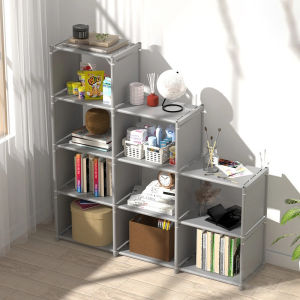 AW ชั้นวางหนังสือ ชั้นวางของ หลายช่อง แบ่งประเภท หลายสี หลายขนาด แข็งแรงทนทาน ส่งฟรี