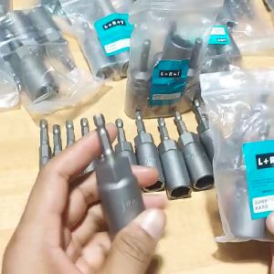 Đầu chụp Bulong sâu lòng chuôi lục giác dài 8 cm thương hiệu L+R+T