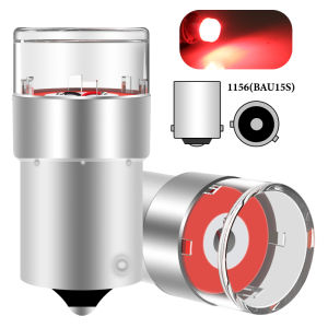 2pcs P21W 1156 BA15S 1157 BAY15D P21/5W Car Led Turn Signal Lights Bulbs R5W R10W Auto Reverse Lamp 12V 6000K White Red Yellow