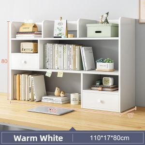 Easy Assembly Small Multi-layer Bookshelf