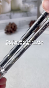 701 Eyebrow Pencil Varian Dark Brown dan Black Netto 25gr BPOM