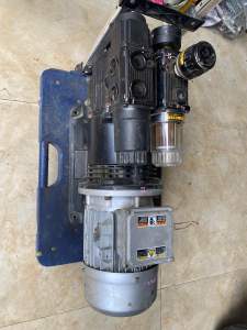 Máy Hút Chân Không Orion 1.5 Hp Nhật New 90% chạy 1 pha 220v hoặc 3 pha 380v