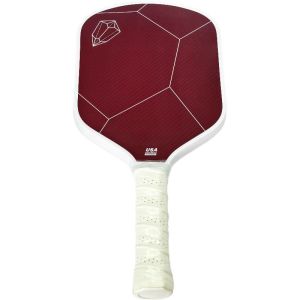 2025 High Quality Six Zero black/red Ruby Kevlar Hot Pressed Primitive carbon fiber USAPA Certified Pickleball Paddle