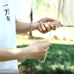 Paket Jemuran Baju Tali Nylon Tali Tambang + Jepitan Baju - Tali Jemuran Gantungan Baju - Tali Nilon Panjang 10 meter
