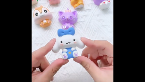 5Pcs Childrens handmade DIY gypsum doll coloring creative painting set coloring filling gypsum small gift for school