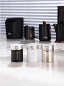 Bincoo 304 Stainless Steel Powder Shaker – 180g Cocoa Matcha & Sugar Sprinkler