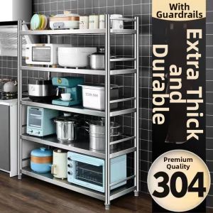 Huaaobai | Kitchen Storage Rack for Microwave and Oven