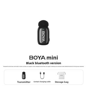 Boya | Wireless Mini Lavalier Microphone for Phone Live Streaming with Noise Reduction