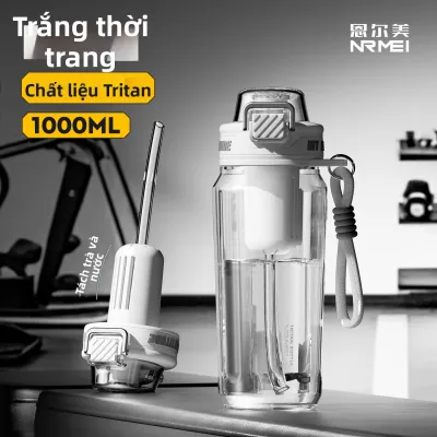 ERM | Cốc Nước Thể Thao Dung Tích Lớn Cho Học Sinh Đi Học Cốc Nước Thể Thao Ngoài Trời Cốc Nước Thể Thao Chống Nhiệt Cốc Nước Thể Thao