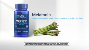 Life Extension Melatonin 3mg 60 Vegetarian Capsules Better Sleep Support
